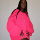 Pink Oversize Sweater