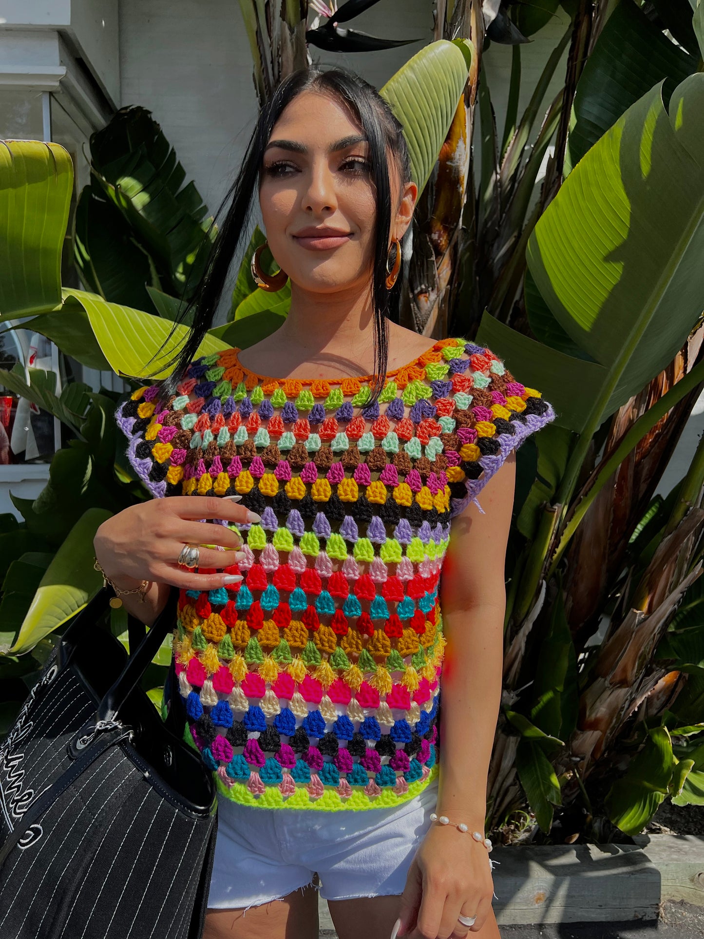 Rainbow Crop Top