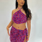 Pink and Purple Crochet Set