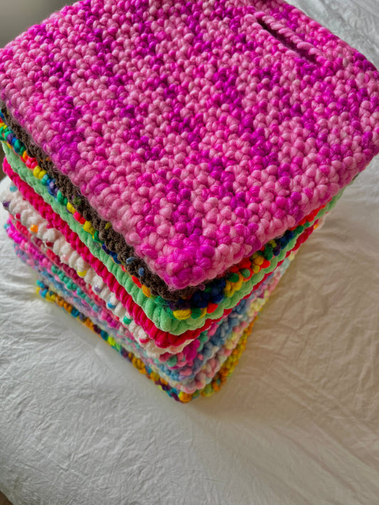 Square Crochet Bags