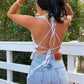 Butterfly Crochet Top